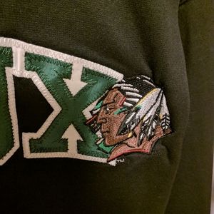 Mens Under Armor Fighting Sioux full zip hoodie